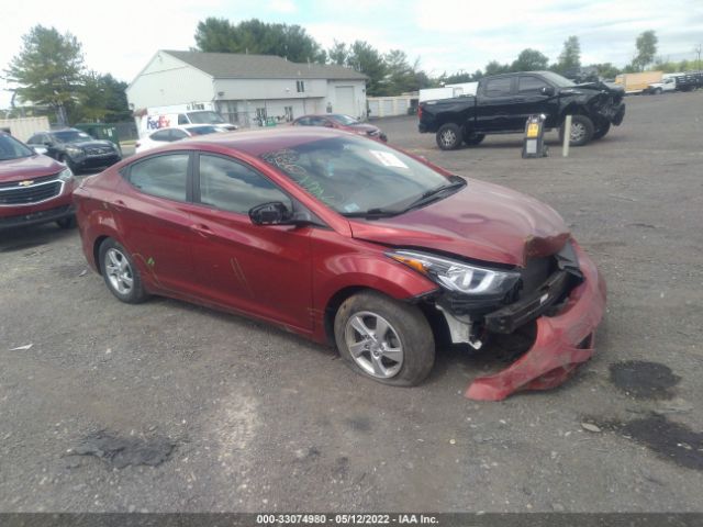 HYUNDAI ELANTRA 2014 5npdh4ae8eh536040