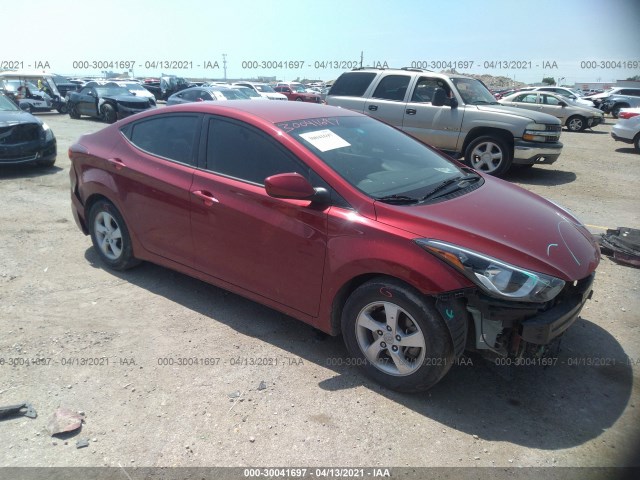 HYUNDAI ELANTRA 2014 5npdh4ae8eh545823