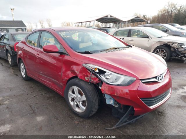 HYUNDAI ELANTRA 2014 5npdh4ae8eh546163