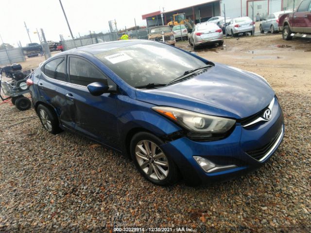 HYUNDAI ELANTRA 2015 5npdh4ae8fh556483