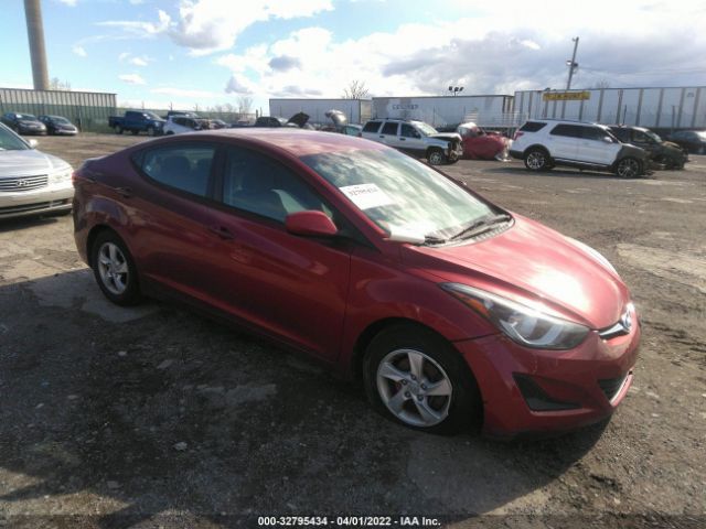 HYUNDAI ELANTRA 2015 5npdh4ae8fh558606