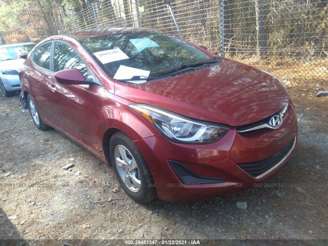 HYUNDAI ELANTRA 2015 5npdh4ae8fh589435