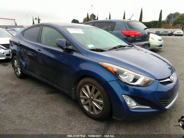 HYUNDAI ELANTRA 2015 5npdh4ae8fh615919