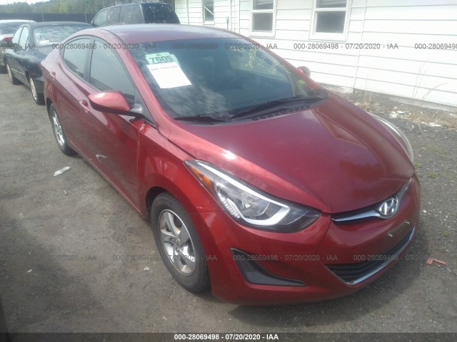 HYUNDAI ELANTRA 2015 5npdh4ae8fh621669