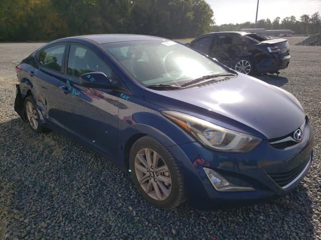 HYUNDAI ELANTRA SE 2015 5npdh4ae8fh621803