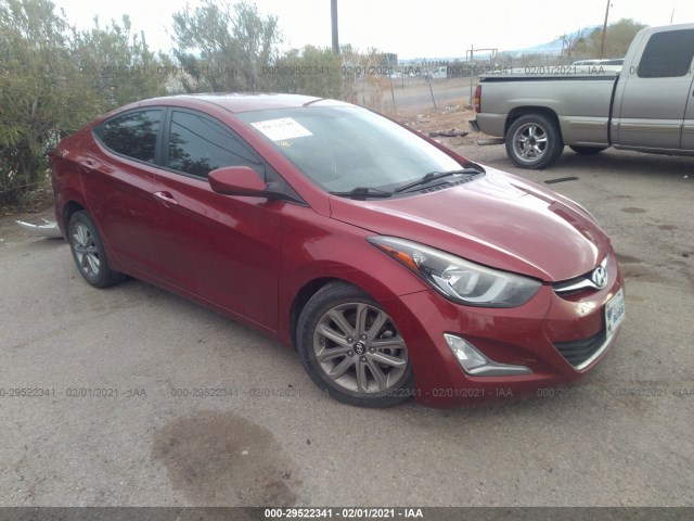 HYUNDAI ELANTRA 2015 5npdh4ae8fh625589