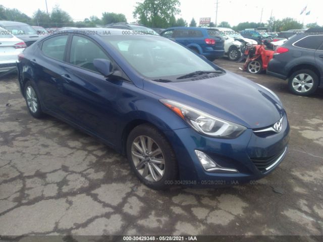 HYUNDAI ELANTRA 2015 5npdh4ae8fh629349