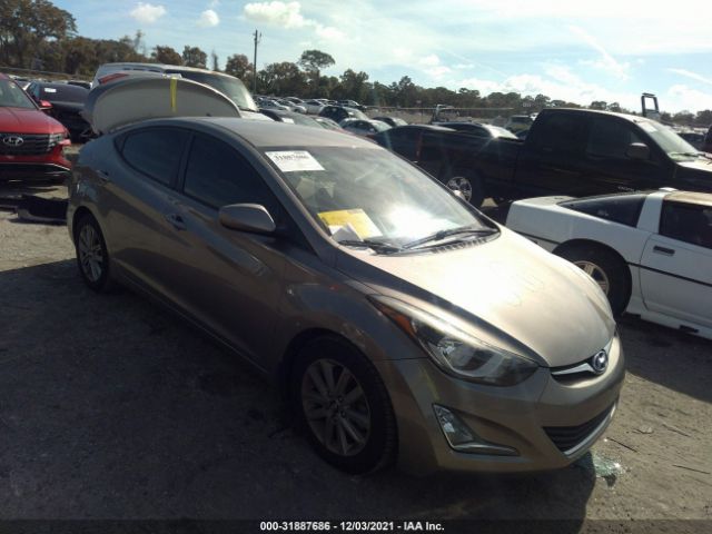 HYUNDAI ELANTRA 2015 5npdh4ae8fh633885