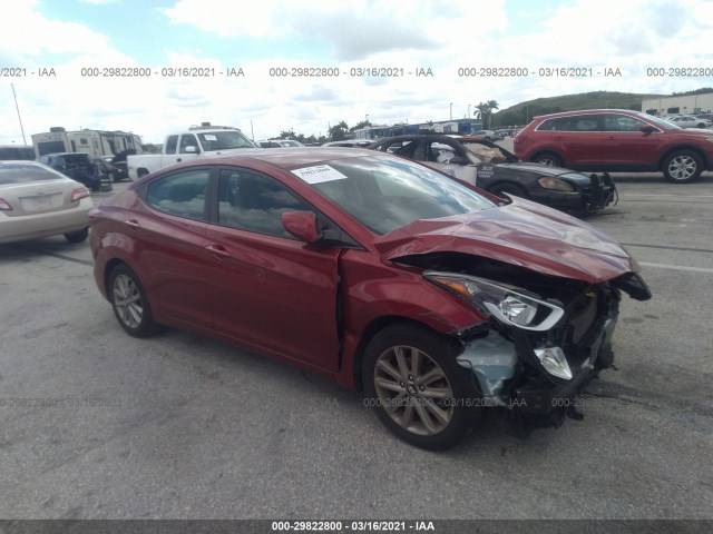 HYUNDAI ELANTRA 2015 5npdh4ae8fh638133