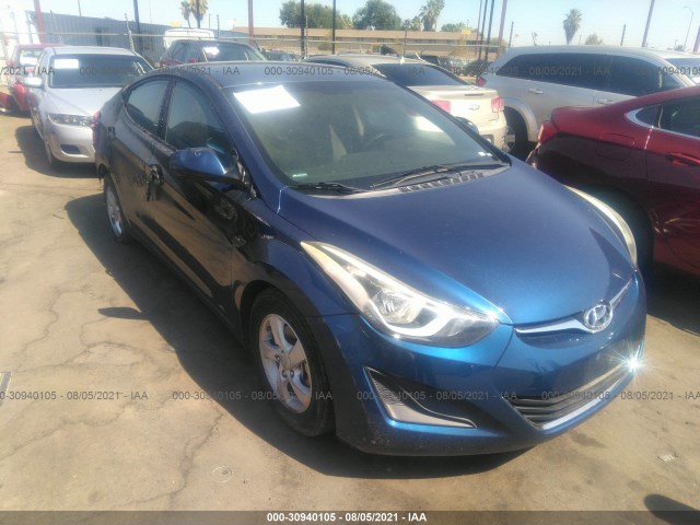 HYUNDAI ELANTRA 2015 5npdh4ae8fh646992