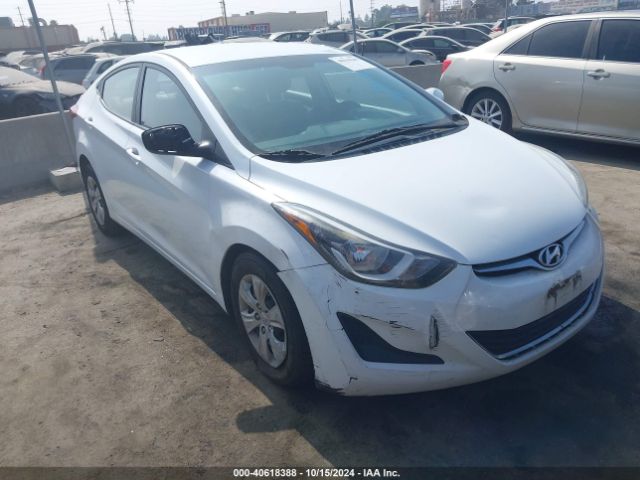 HYUNDAI ELANTRA 2016 5npdh4ae8gh663339