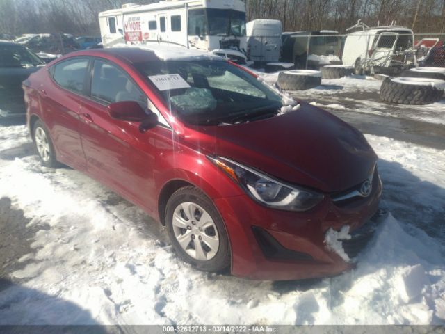 HYUNDAI ELANTRA 2016 5npdh4ae8gh667410