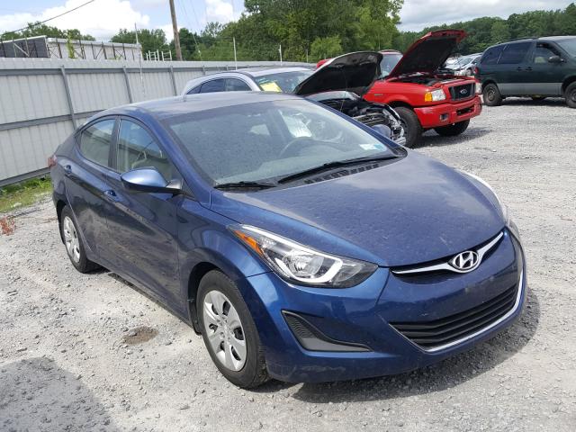 HYUNDAI ELANTRA SE 2016 5npdh4ae8gh668136