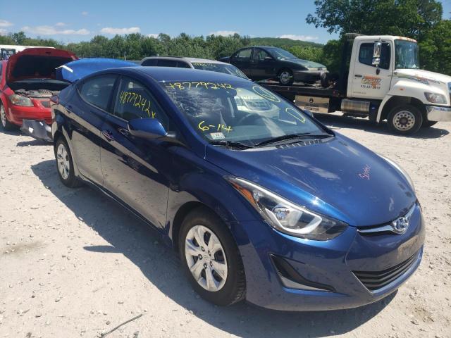 HYUNDAI ELANTRA SE 2016 5npdh4ae8gh668153