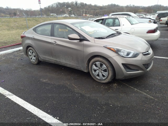 HYUNDAI ELANTRA 2016 5npdh4ae8gh673675