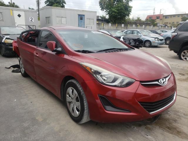 HYUNDAI ELANTRA SE 2016 5npdh4ae8gh682912