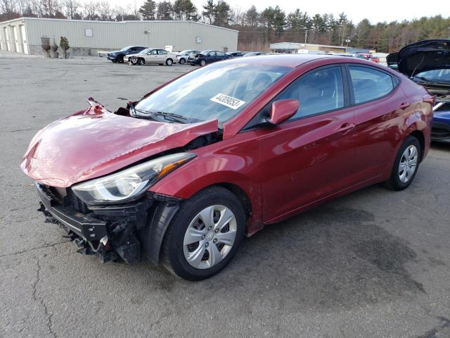 HYUNDAI ELANTRA SE 2016 5npdh4ae8gh688046