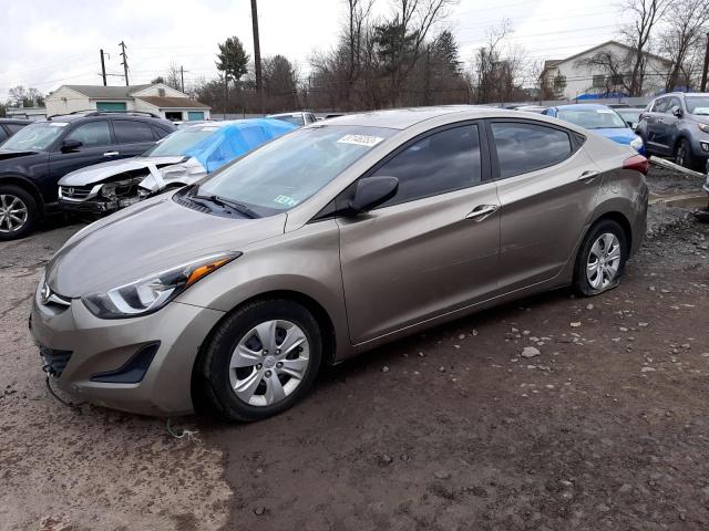 HYUNDAI ELANTRA SE 2016 5npdh4ae8gh690184