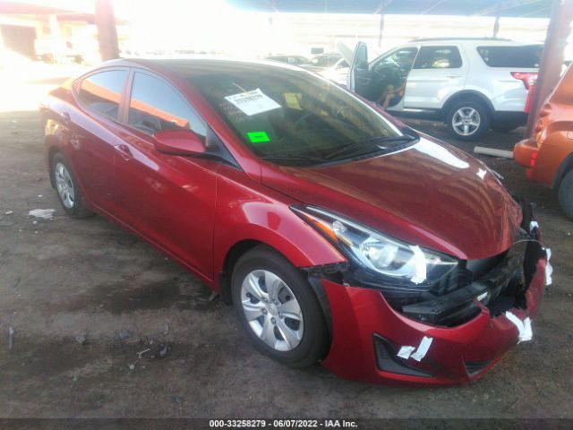 HYUNDAI ELANTRA 2016 5npdh4ae8gh690802