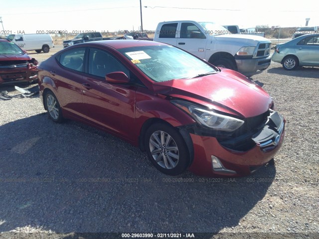 HYUNDAI ELANTRA 2016 5npdh4ae8gh695529