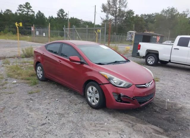 HYUNDAI ELANTRA 2016 5npdh4ae8gh696339