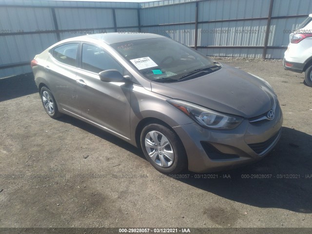 HYUNDAI ELANTRA 2016 5npdh4ae8gh700891