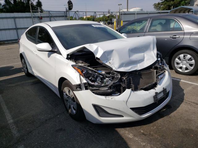 HYUNDAI ELANTRA SE 2016 5npdh4ae8gh701538