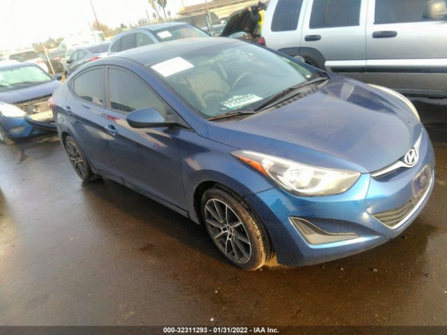 HYUNDAI ELANTRA 2016 5npdh4ae8gh702107