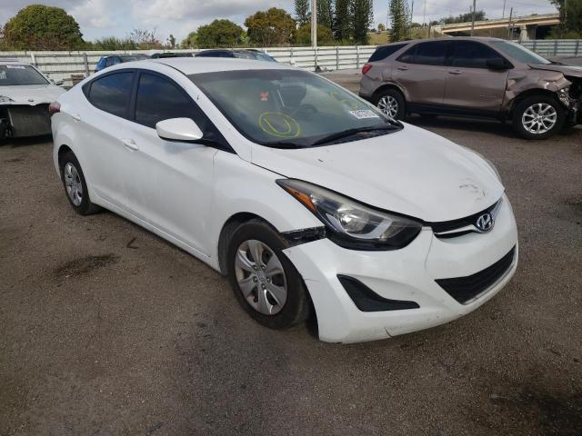 HYUNDAI ELANTRA SE 2016 5npdh4ae8gh706030