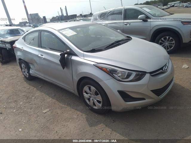 HYUNDAI ELANTRA 2016 5npdh4ae8gh706237