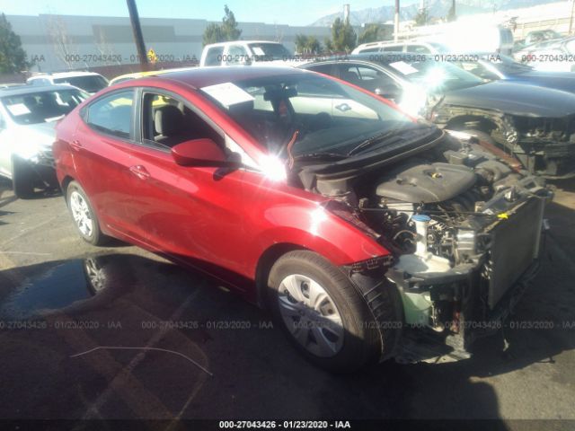 HYUNDAI ELANTRA 2016 5npdh4ae8gh706691