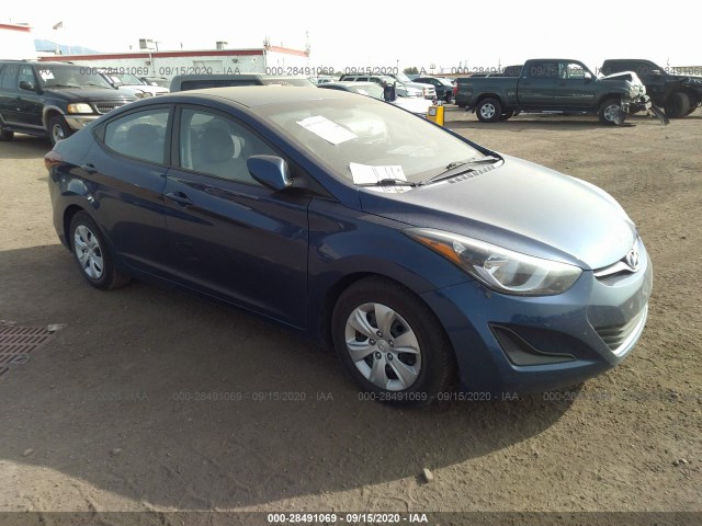 HYUNDAI ELANTRA 2016 5npdh4ae8gh708862