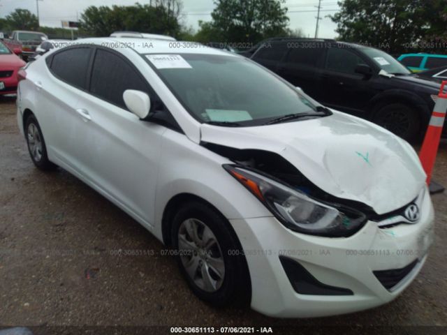 HYUNDAI ELANTRA 2016 5npdh4ae8gh709476