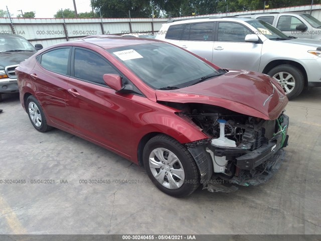 HYUNDAI ELANTRA 2016 5npdh4ae8gh711955