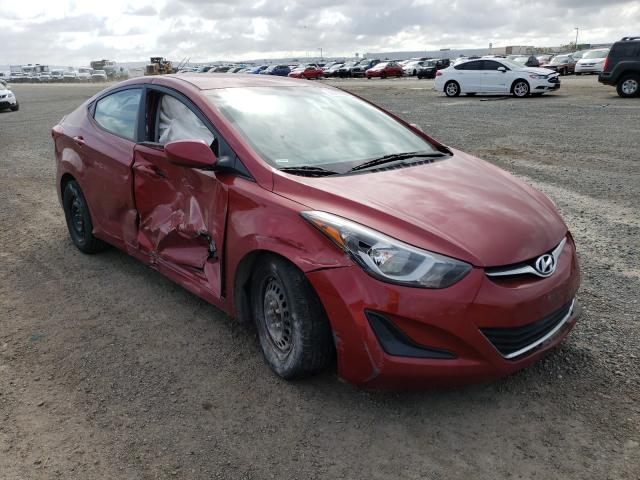 HYUNDAI ELANTRA SE 2016 5npdh4ae8gh716623