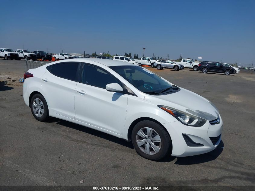 HYUNDAI ELANTRA 2016 5npdh4ae8gh716816