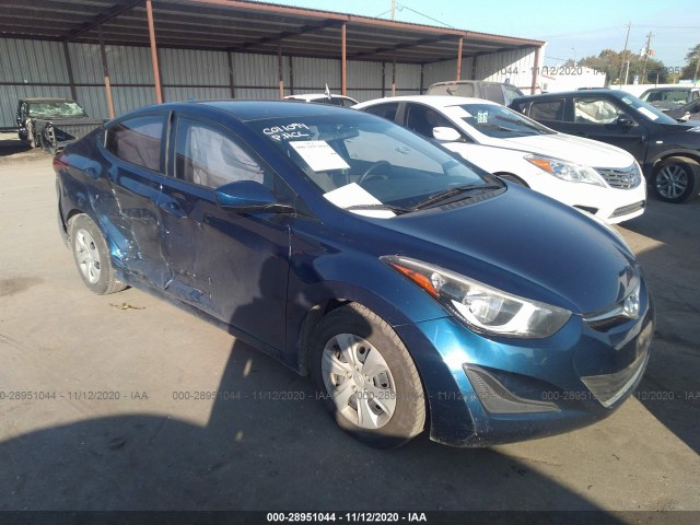 HYUNDAI ELANTRA 2016 5npdh4ae8gh716962