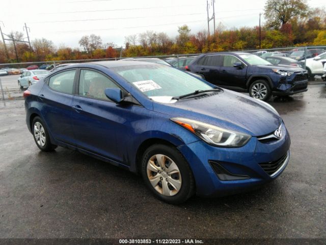 HYUNDAI ELANTRA 2016 5npdh4ae8gh721921