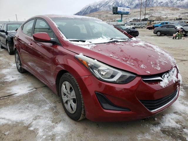 HYUNDAI ELANTRA SE 2016 5npdh4ae8gh724365