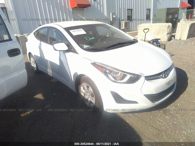 HYUNDAI ELANTRA 2016 5npdh4ae8gh725323