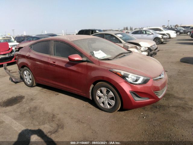 HYUNDAI ELANTRA 2016 5npdh4ae8gh733986