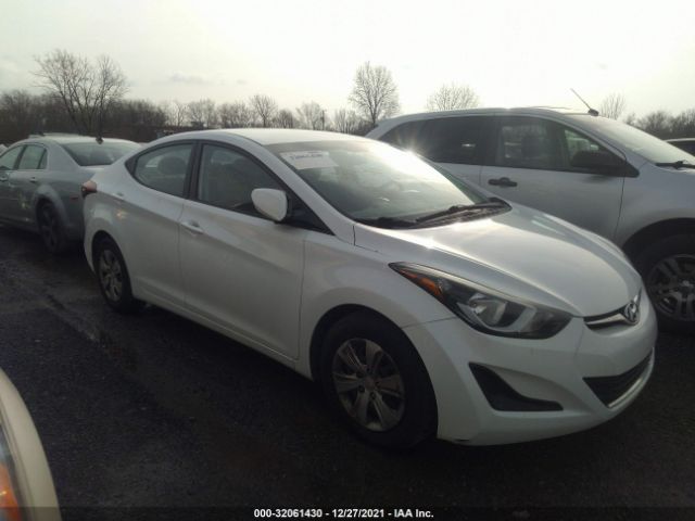 HYUNDAI ELANTRA 2016 5npdh4ae8gh734751