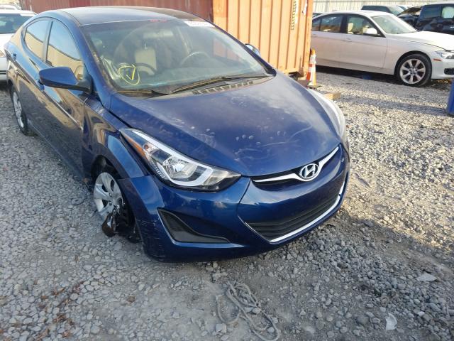 HYUNDAI ELANTRA SE 2016 5npdh4ae8gh736015