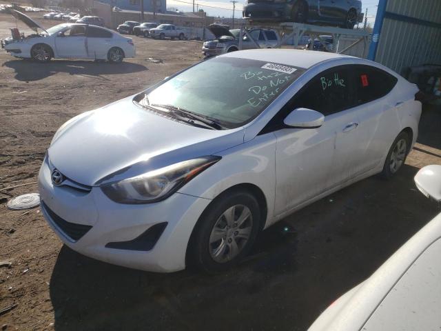 HYUNDAI ELANTRA SE 2016 5npdh4ae8gh739318