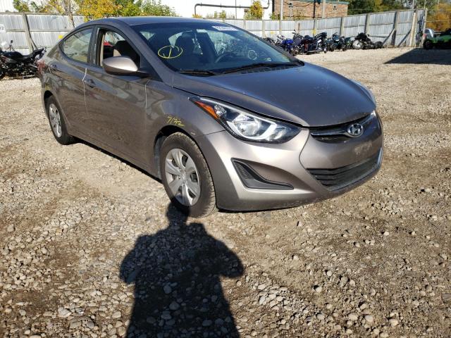 HYUNDAI ELANTRA SE 2016 5npdh4ae8gh739769