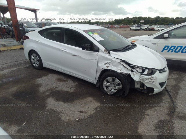 HYUNDAI ELANTRA 2016 5npdh4ae8gh741926