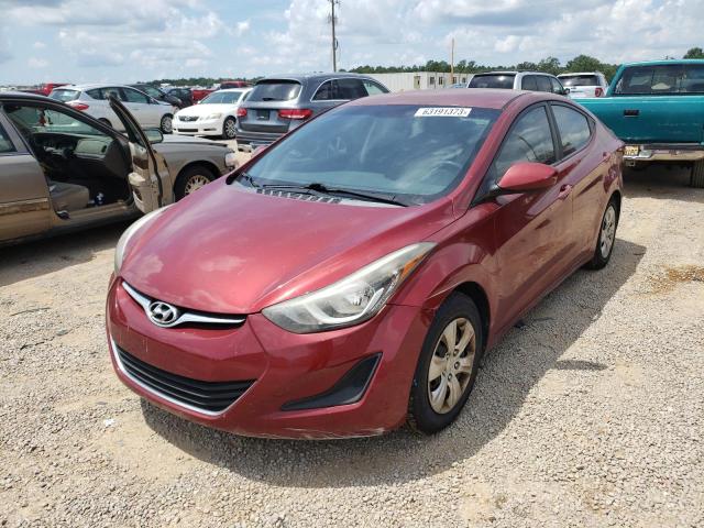 HYUNDAI ELANTRA SE 2016 5npdh4ae8gh746348