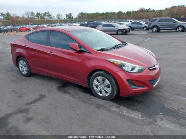 HYUNDAI ELANTRA 2016 5npdh4ae8gh751792