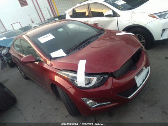 HYUNDAI ELANTRA 2016 5npdh4ae8gh754711