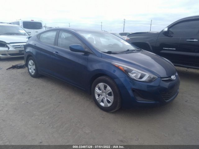 HYUNDAI ELANTRA 2016 5npdh4ae8gh756796